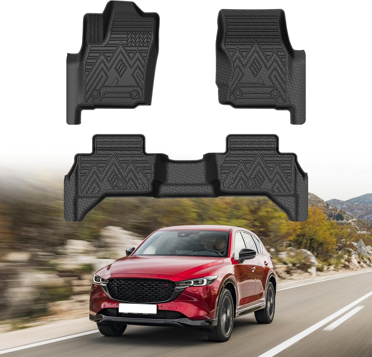 Mixsuper Floor mat for Tesla Model 3 Highland 2024 2025 2026 2027 mysite