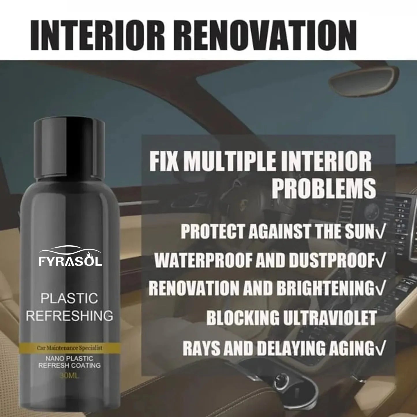 Plastic Revitalizing Coating Agent