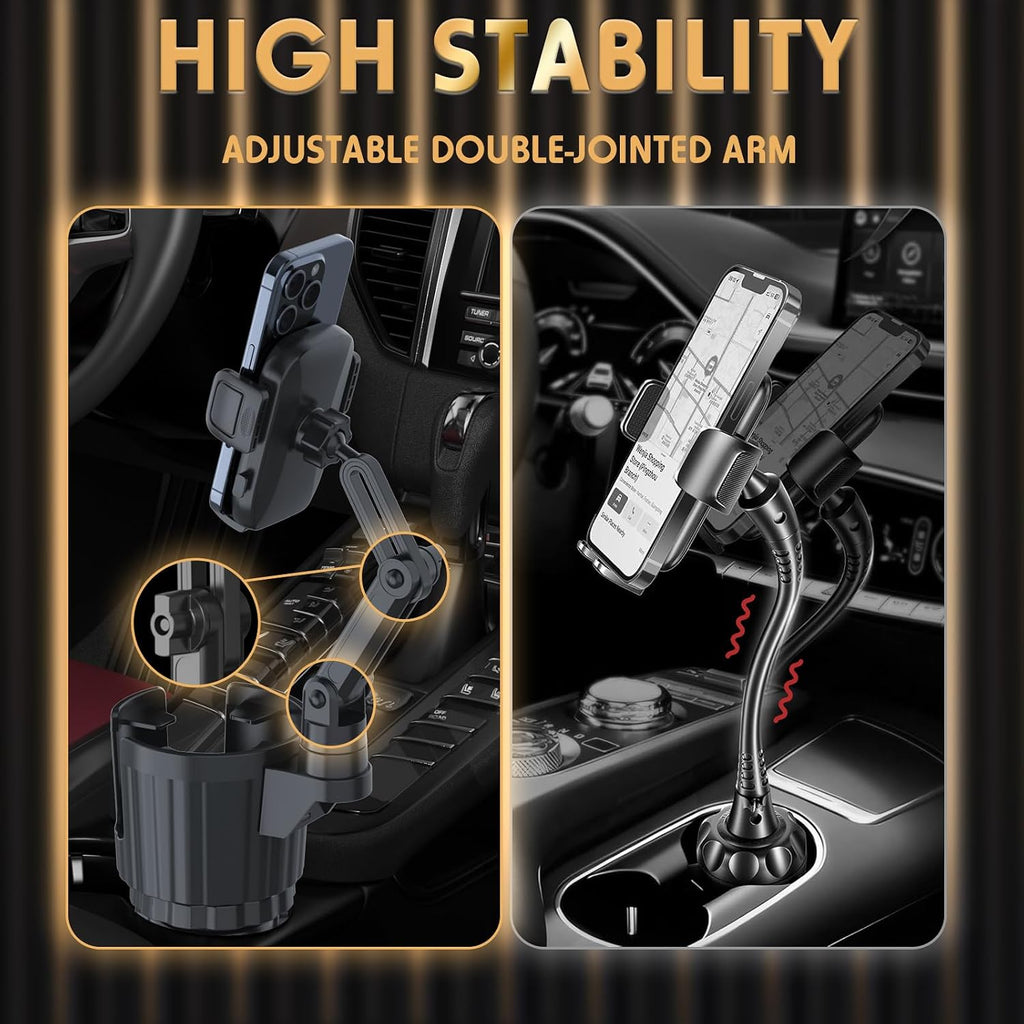 Phone Holders for Your Car, 2 in 1 Universal Stable Cup Car Phone Holder mysite
