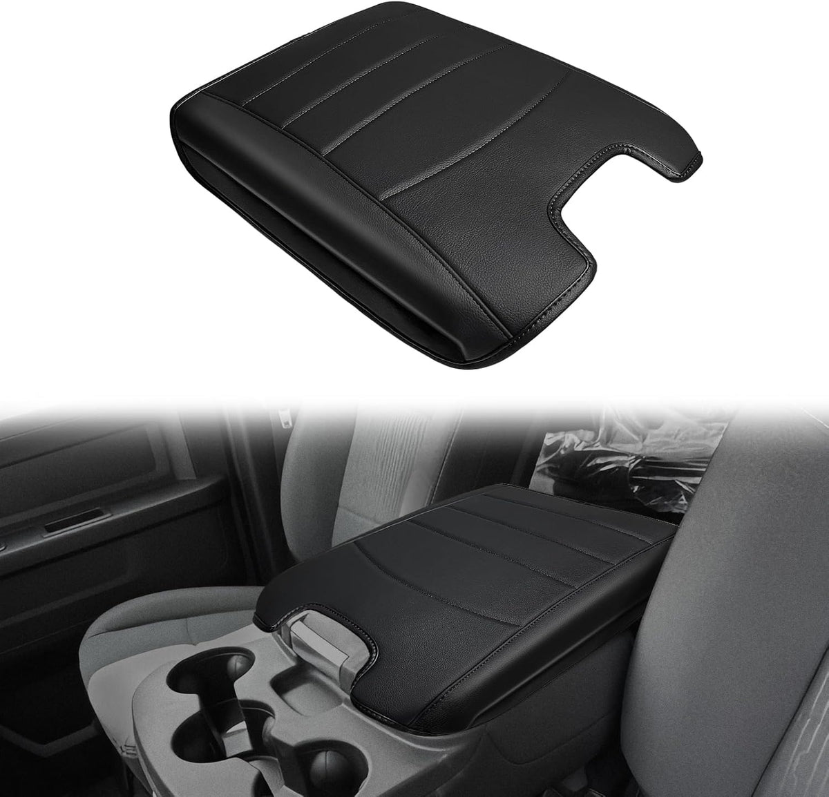 Armrest Cover for Silverado/Sierra 2019-2026, Regular Thick, Bench mysite