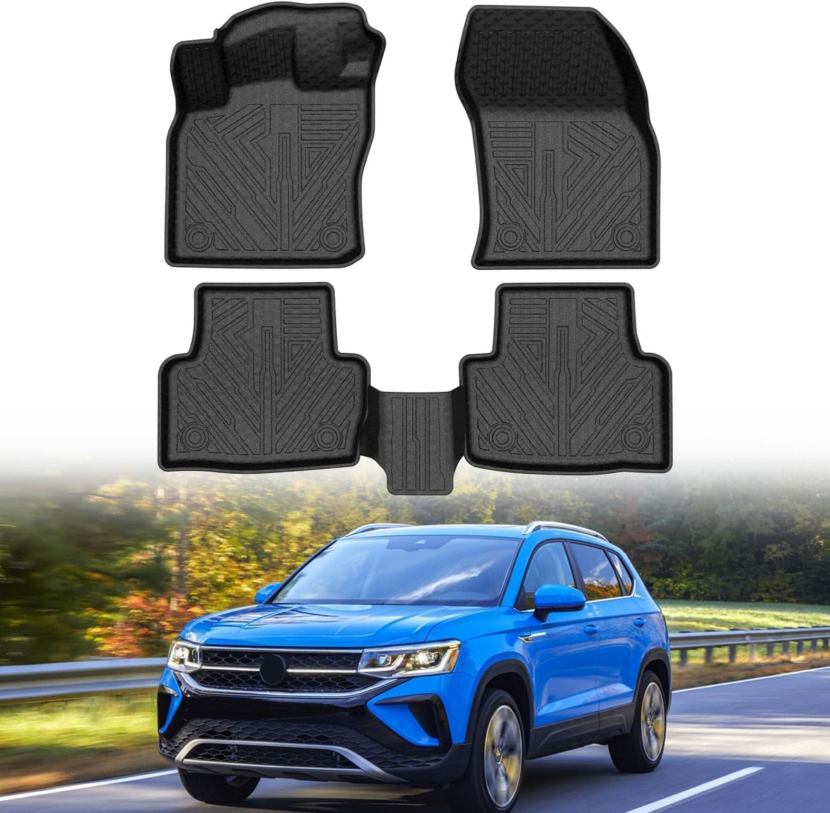 Mixsuper Floor mat for Tesla Model 3 Highland 2024 2025 2026 2027 mysite