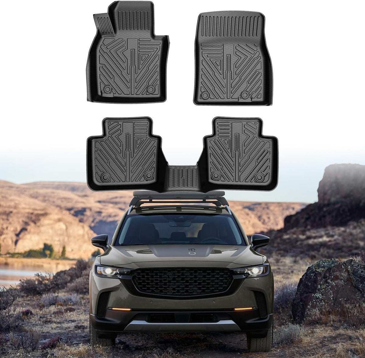 Mixsuper Floor mat for Tesla Model 3 Highland 2024 2025 2026 2027 mysite