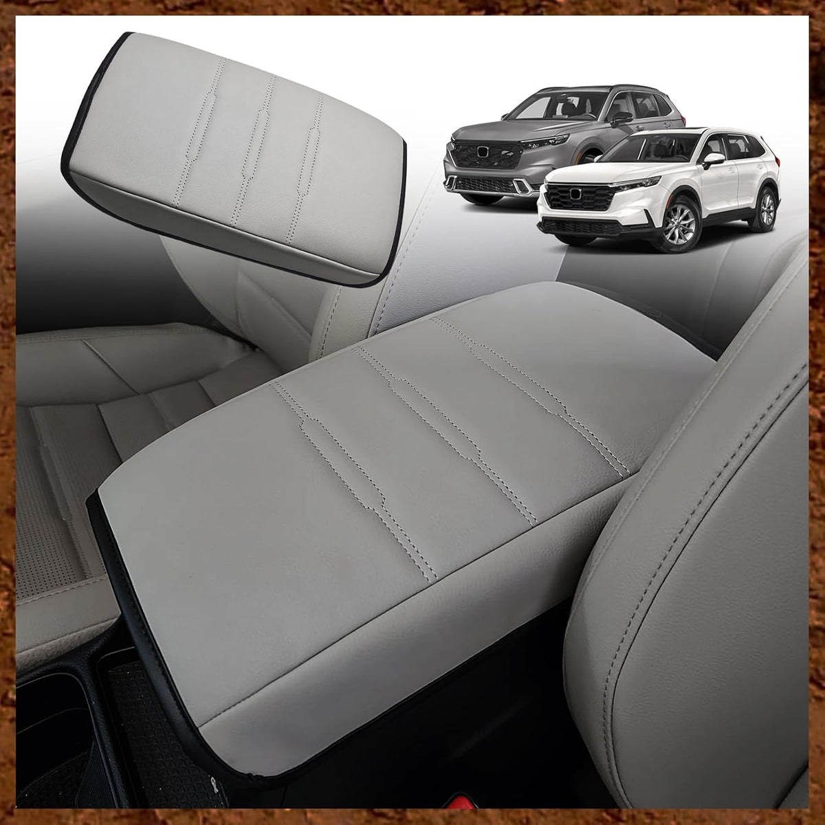 Armrest Cover for Silverado/Sierra 2019-2026, Regular Thick, Bench mysite