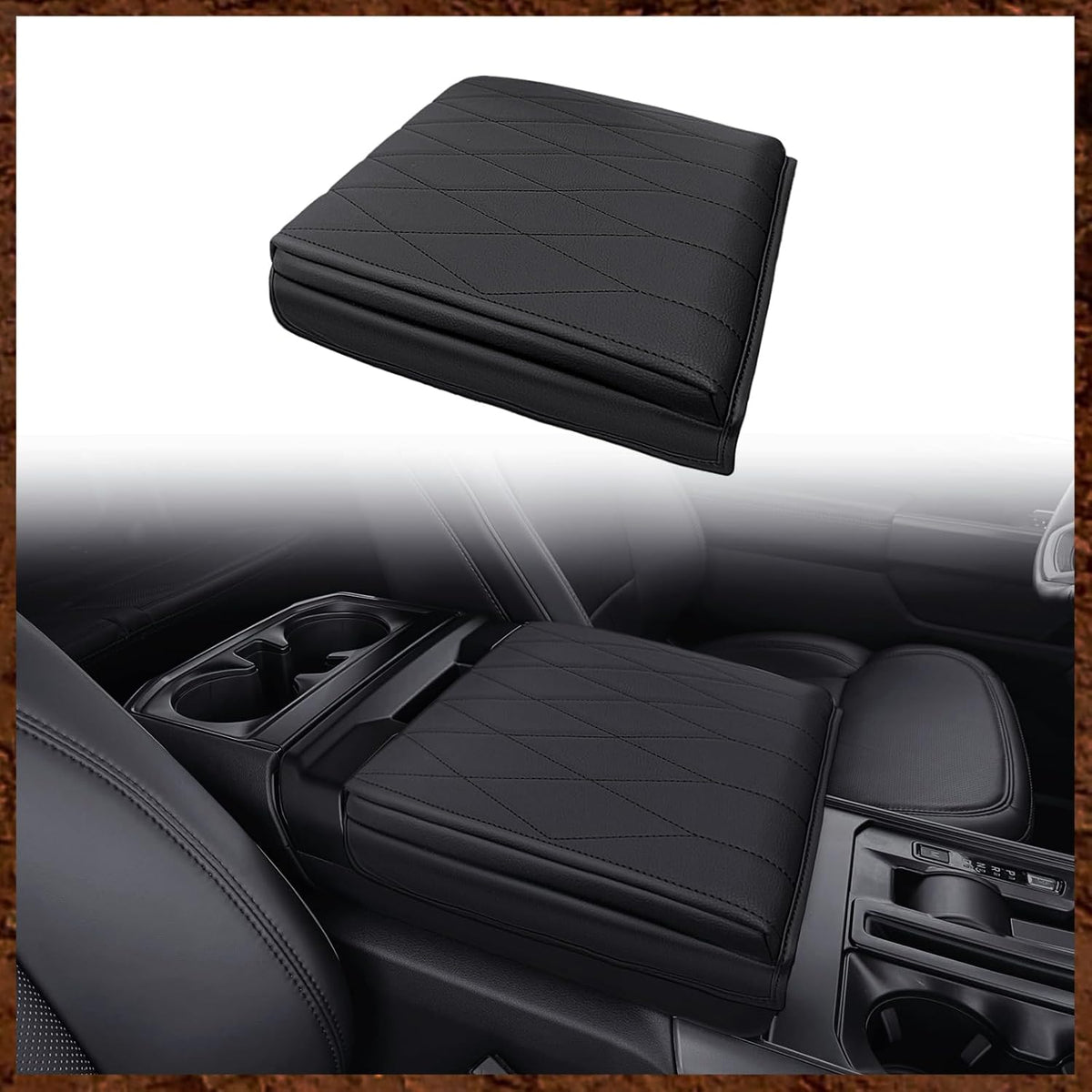 Armrest Cover for Silverado/Sierra 2019-2026, Regular Thick, Bench mysite