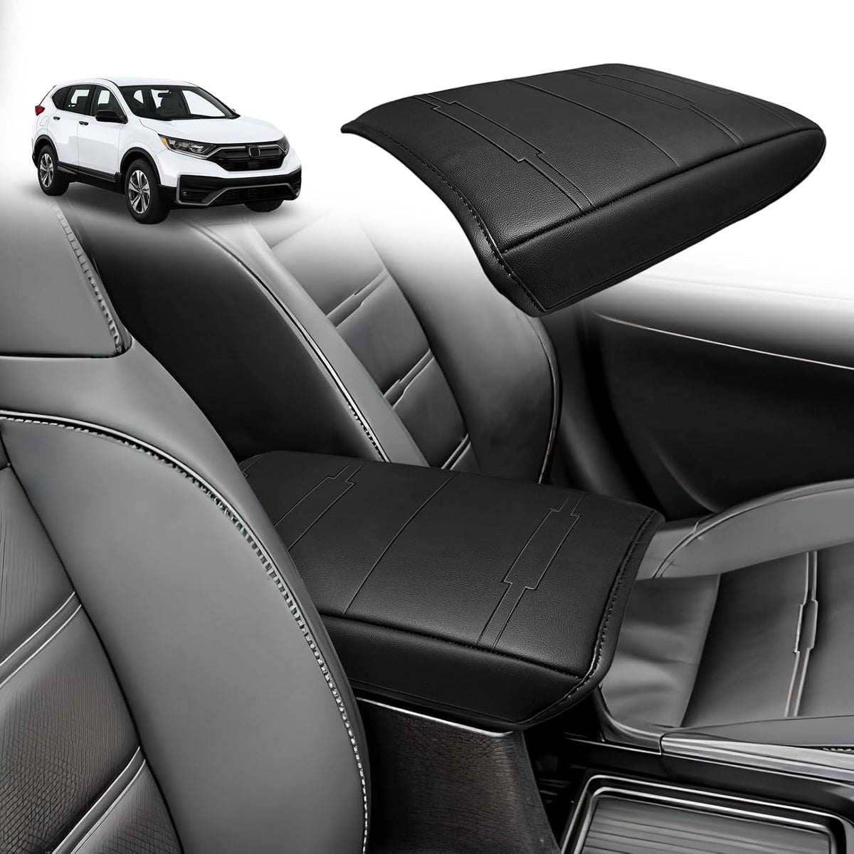 Armrest Cover for Silverado/Sierra 2019-2026, Regular Thick, Bench mysite