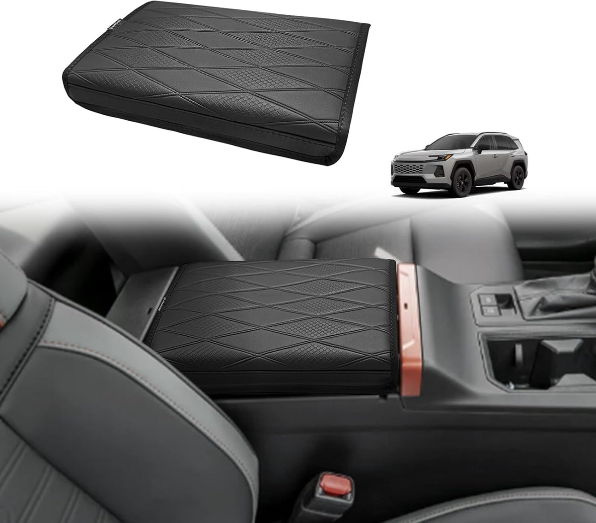 Armrest Cover for Silverado/Sierra 2019-2026, Regular Thick, Bench mysite