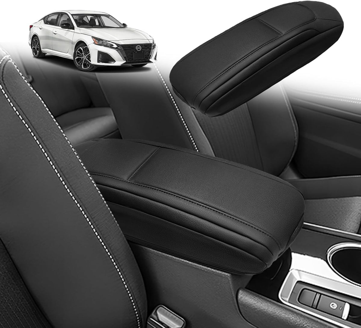 Armrest Cover for Silverado/Sierra 2019-2026, Regular Thick, Bench mysite