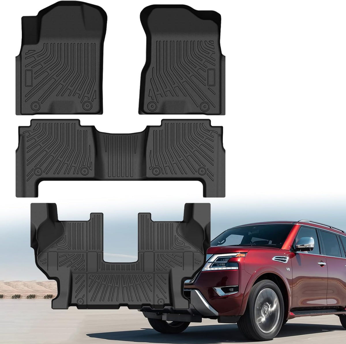 Mixsuper Floor mat for Tesla Model 3 Highland 2024 2025 2026 2027 mysite