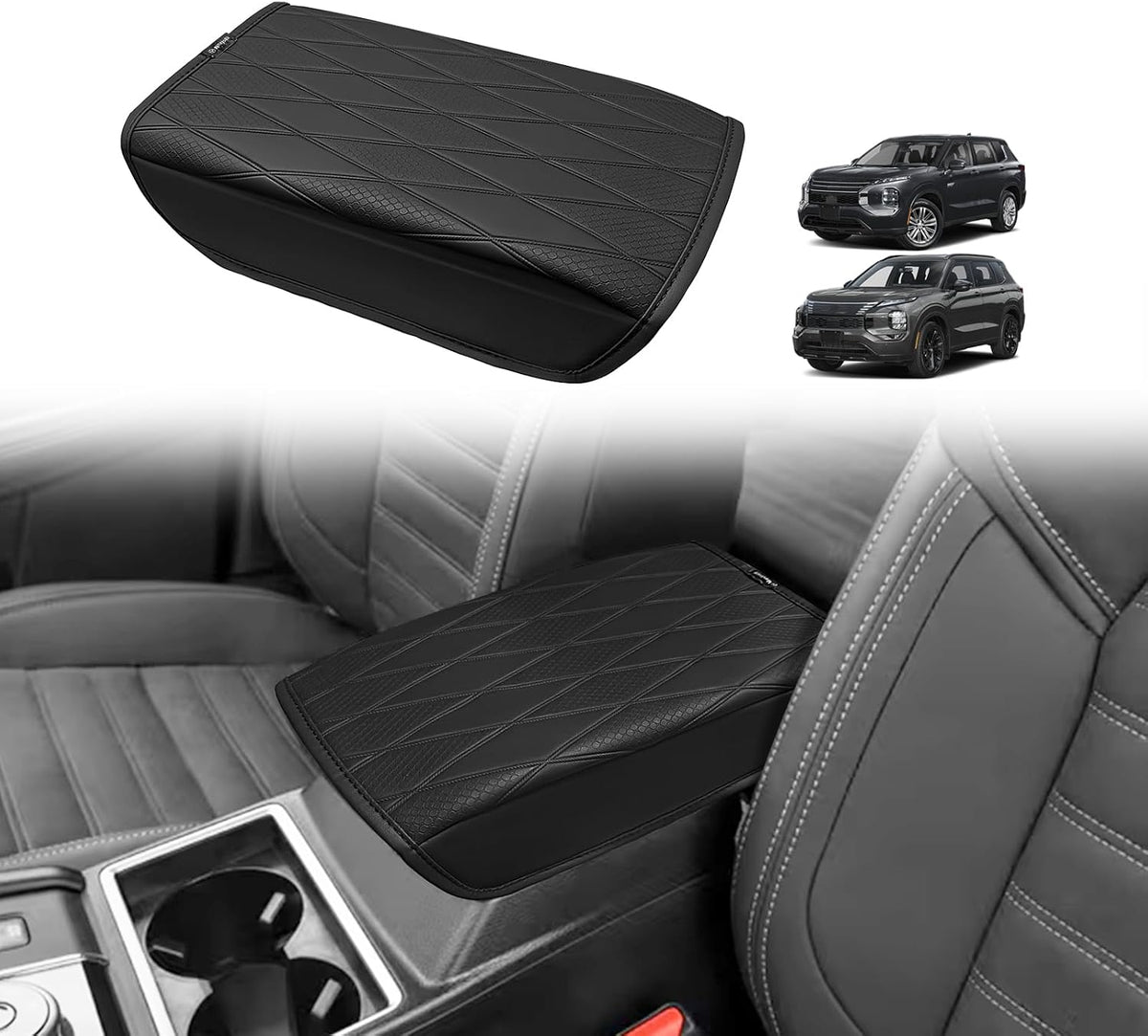 Armrest Cover for Silverado/Sierra 2019-2026, Regular Thick, Bench mysite