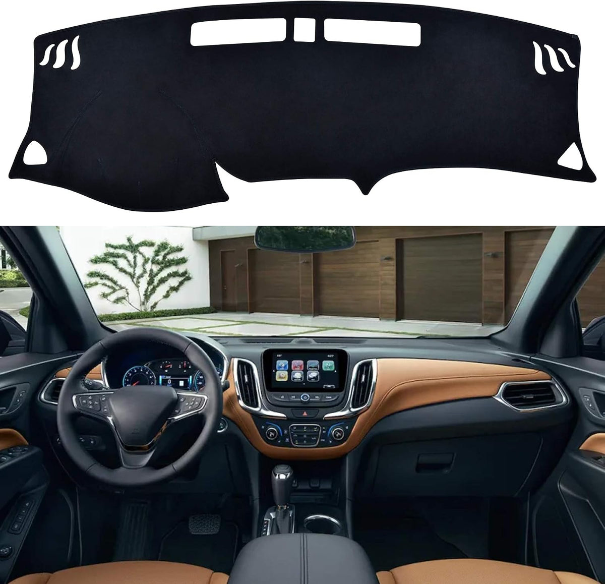 Dashboard Dash Board Cover Mat Carpet Compatible with Tesla Model Y 2020-2024, Compatible with Tesla Model 3 2017-2023 mysite