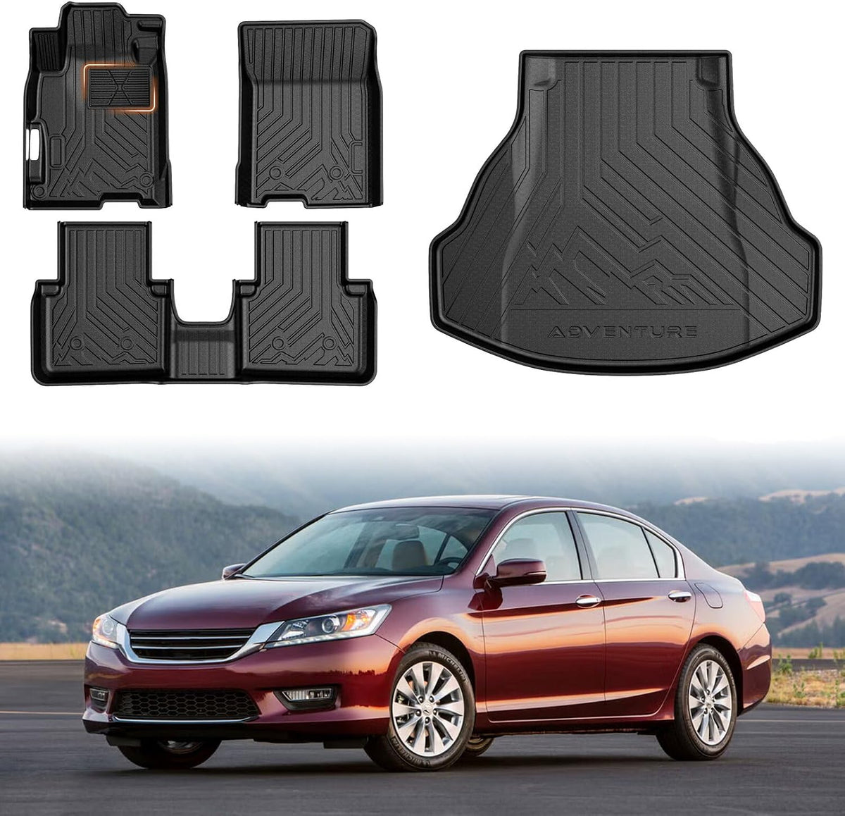 Mixsuper Floor mat for Tesla Model 3 Highland 2024 2025 2026 2027 mysite
