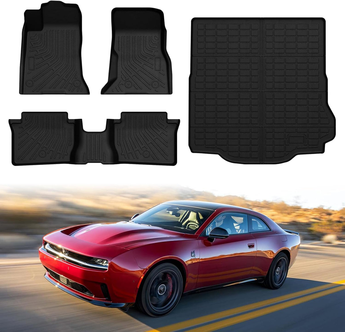 Mixsuper Floor mat for Tesla Model 3 Highland 2024 2025 2026 2027 mysite