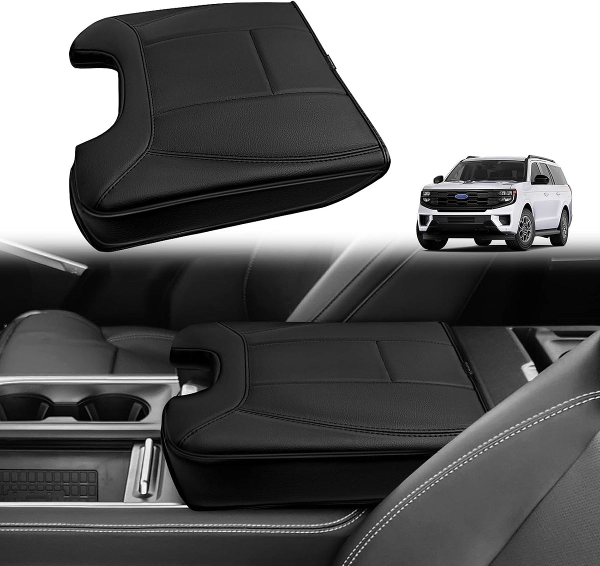 Armrest Cover for Silverado/Sierra 2019-2026, Regular Thick, Bench mysite