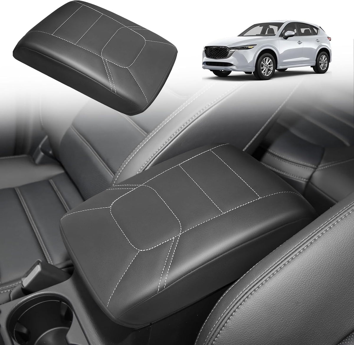 Armrest Cover for Silverado/Sierra 2019-2026, Regular Thick, Bench mysite