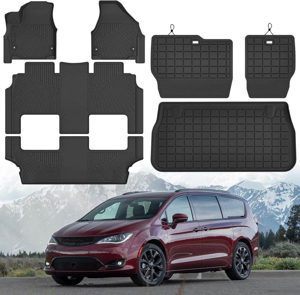 Mixsuper Floor mat for Tesla Model 3 Highland 2024 2025 2026 2027 mysite