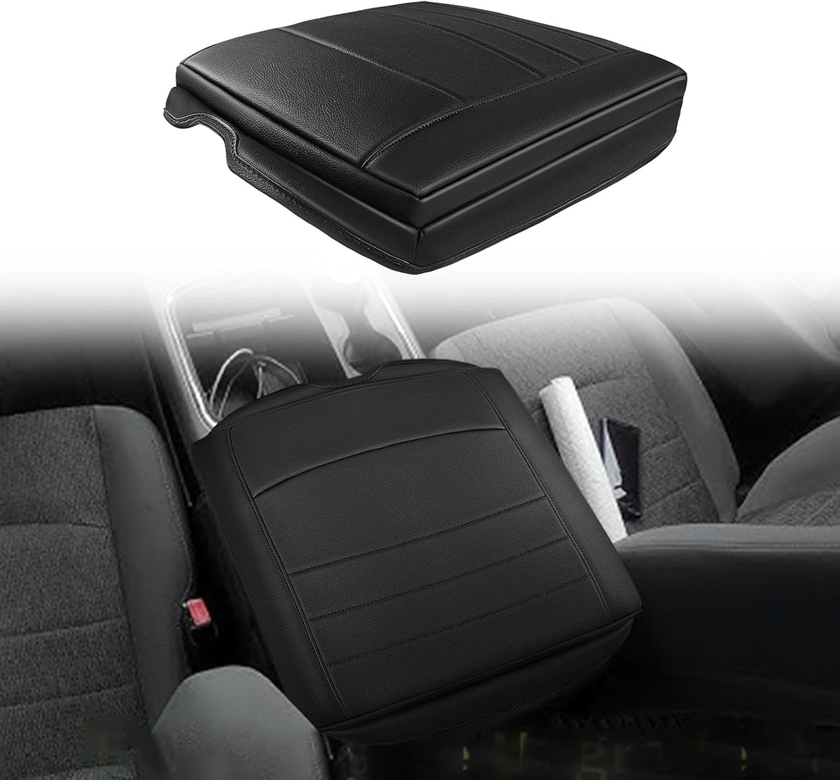 Armrest Cover for Silverado/Sierra 2019-2026, Regular Thick, Bench mysite