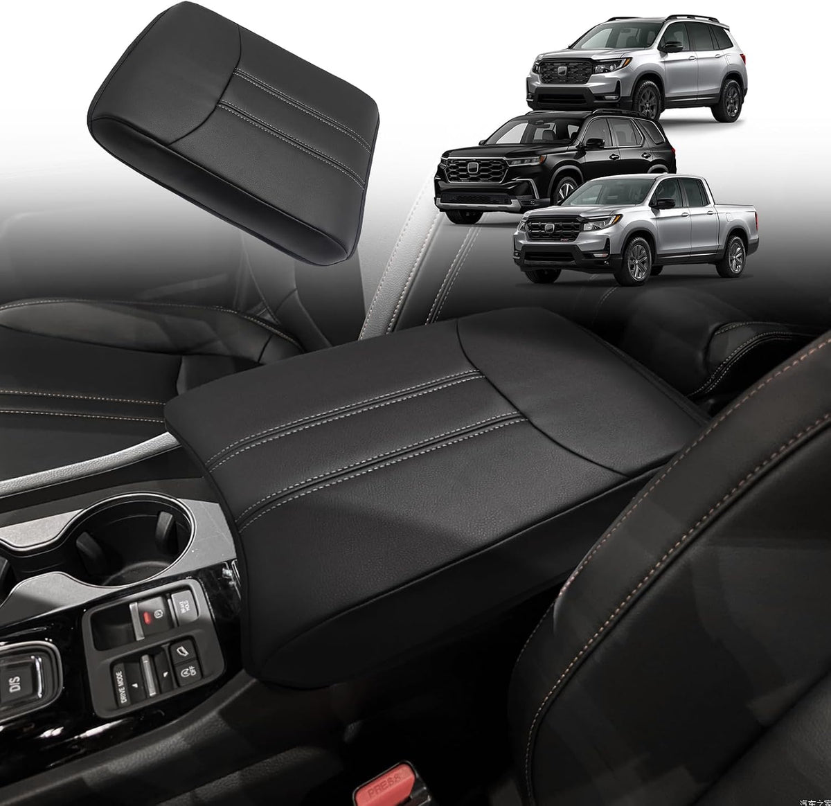 Armrest Cover for Silverado/Sierra 2019-2026, Regular Thick, Bench mysite
