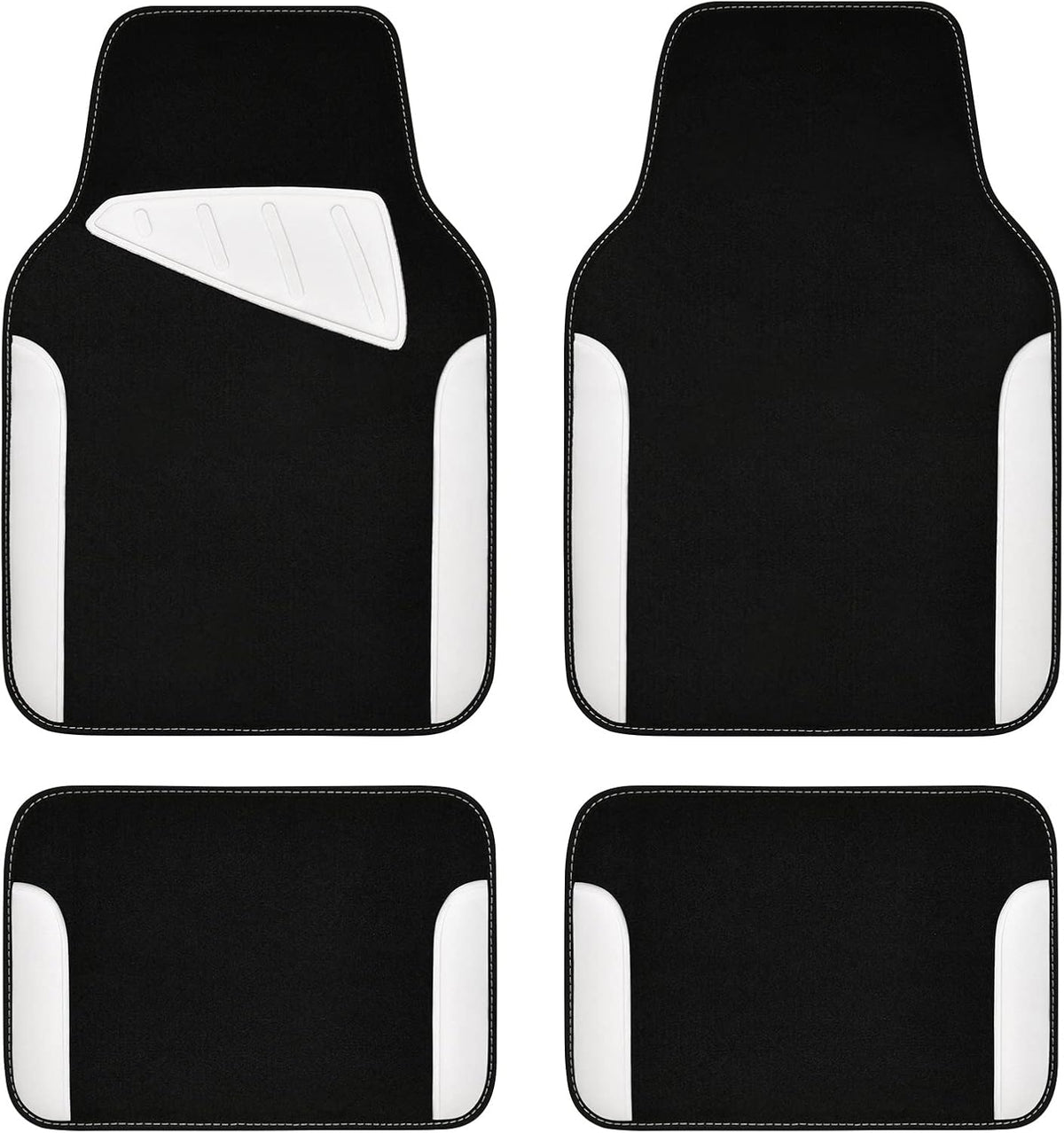 CAR PASS Leopard Print Faux Leather Car Seat Covers & Leopard Car Mats&Leopard Steering Wheel Cover Seat Belt Pad Universal Car Accessories for SUV,Van,Saden,Truck Automobile Interior Sets mysite