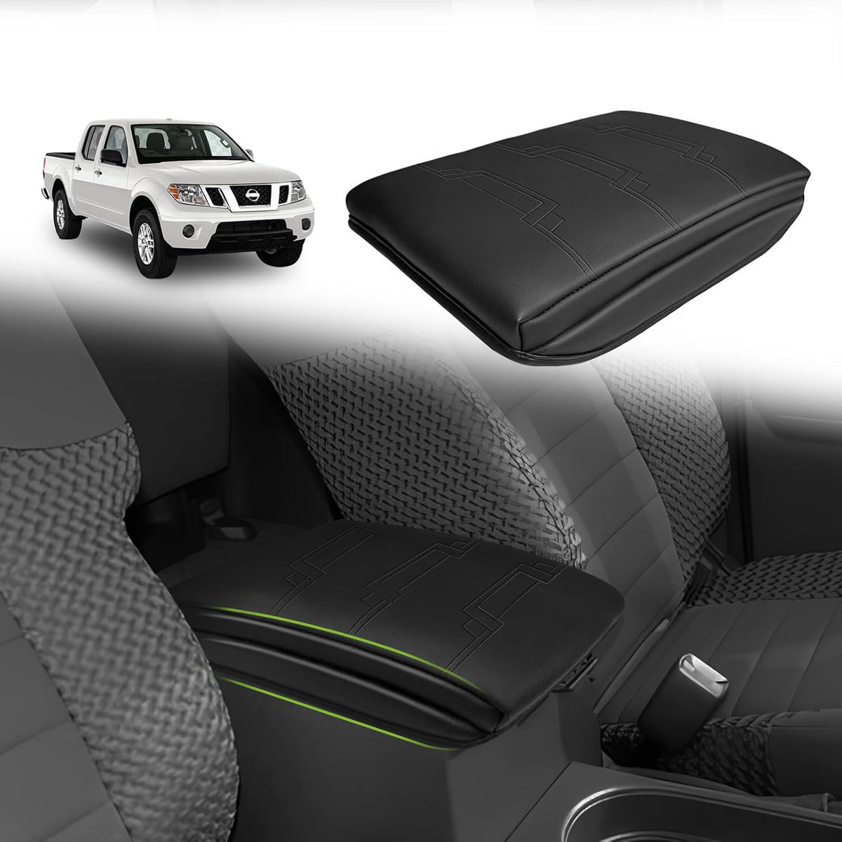 Armrest Cover for Silverado/Sierra 2019-2026, Regular Thick, Bench mysite