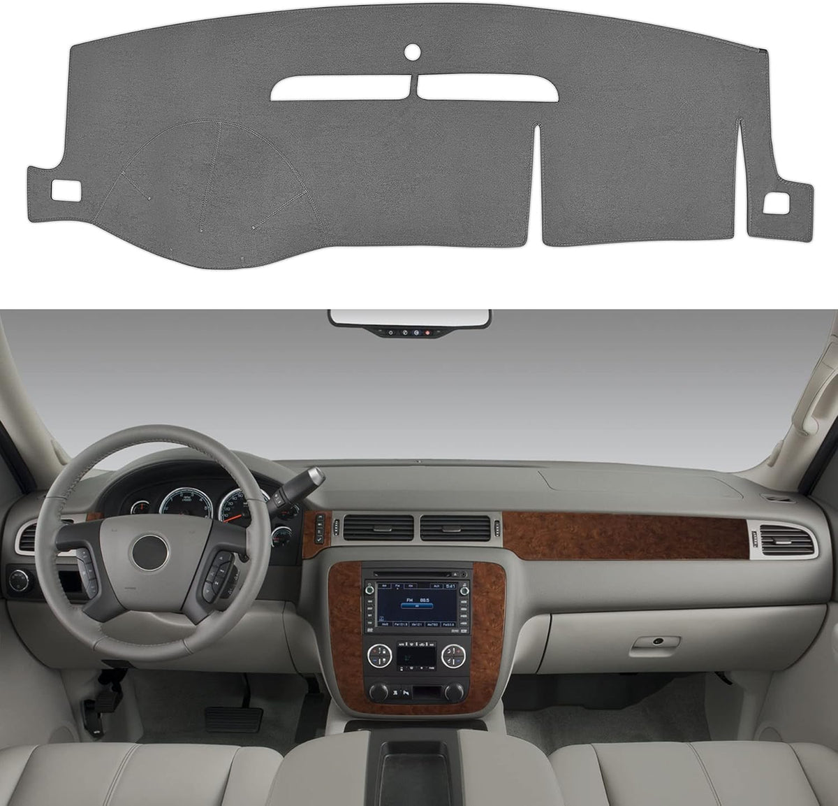 Dashboard Dash Board Cover Mat Carpet Compatible with Tesla Model Y 2020-2024, Compatible with Tesla Model 3 2017-2023 mysite