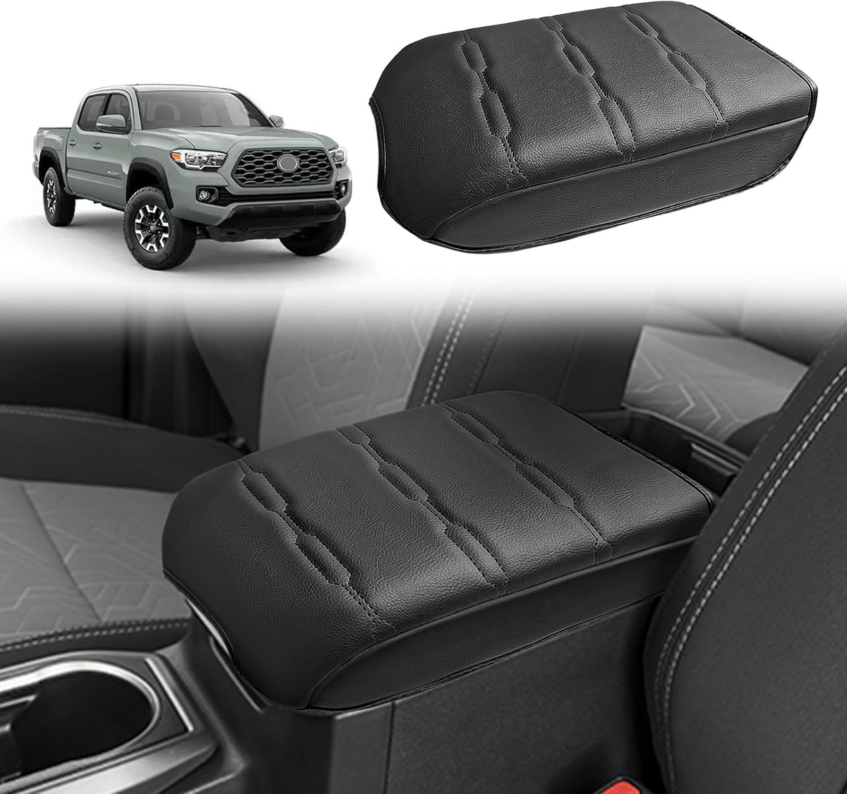 Armrest Cover for Silverado/Sierra 2019-2026, Regular Thick, Bench mysite