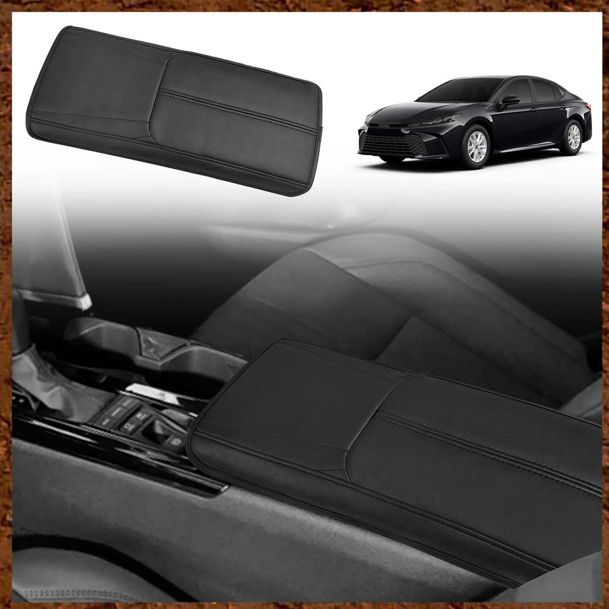 Armrest Cover for Silverado/Sierra 2019-2026, Regular Thick, Bench mysite