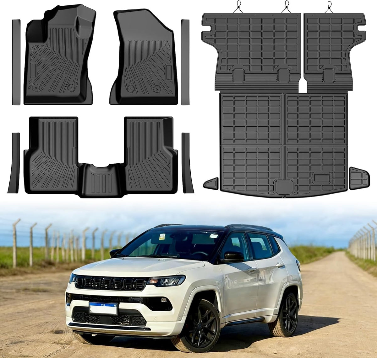Mixsuper Floor mat for Tesla Model 3 Highland 2024 2025 2026 2027 mysite