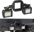 Nilight 2 Pcs 4 Inch 60W Led Pods with 2 Inch Tow Hitch Mounting Brackets Backup Reverse Lights Rear Light Bar for Pickup ATV SUV Truck Trailer Boat mysite