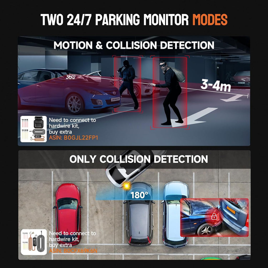 360° Dash Cam Front and Rear Inside, 4 Channel Dash Camera for Car mysite