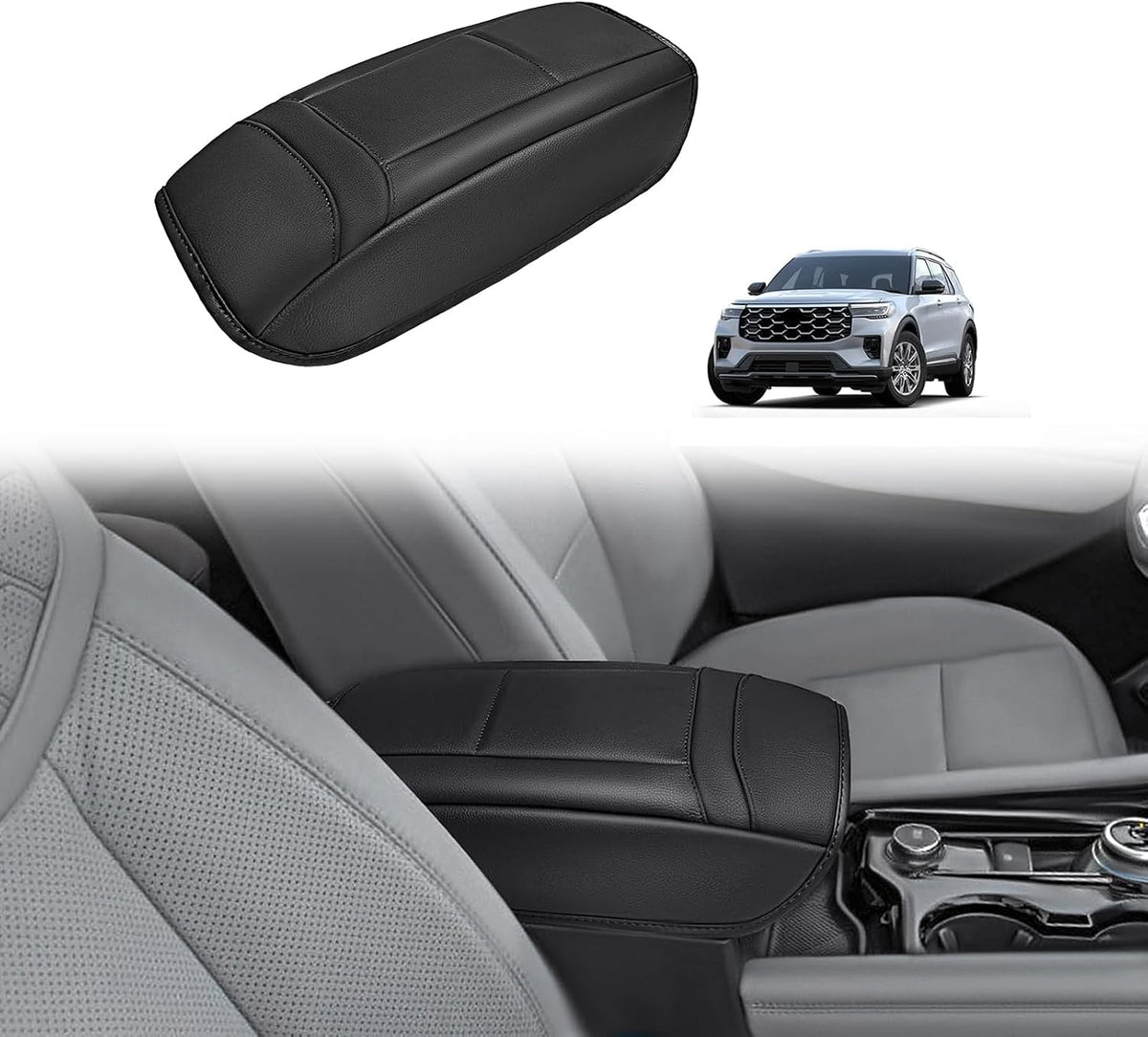 Armrest Cover for Silverado/Sierra 2019-2026, Regular Thick, Bench mysite