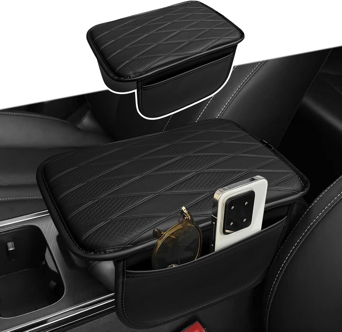 Armrest Cover for Silverado/Sierra 2019-2026, Regular Thick, Bench mysite