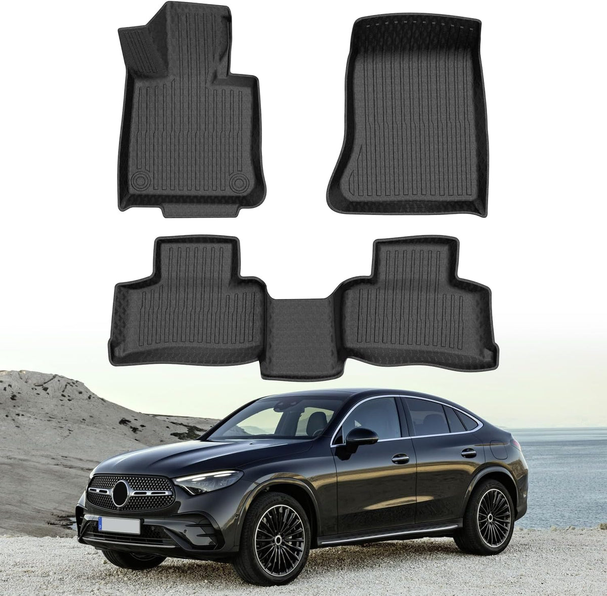 Mixsuper Floor mat for Tesla Model 3 Highland 2024 2025 2026 2027 mysite