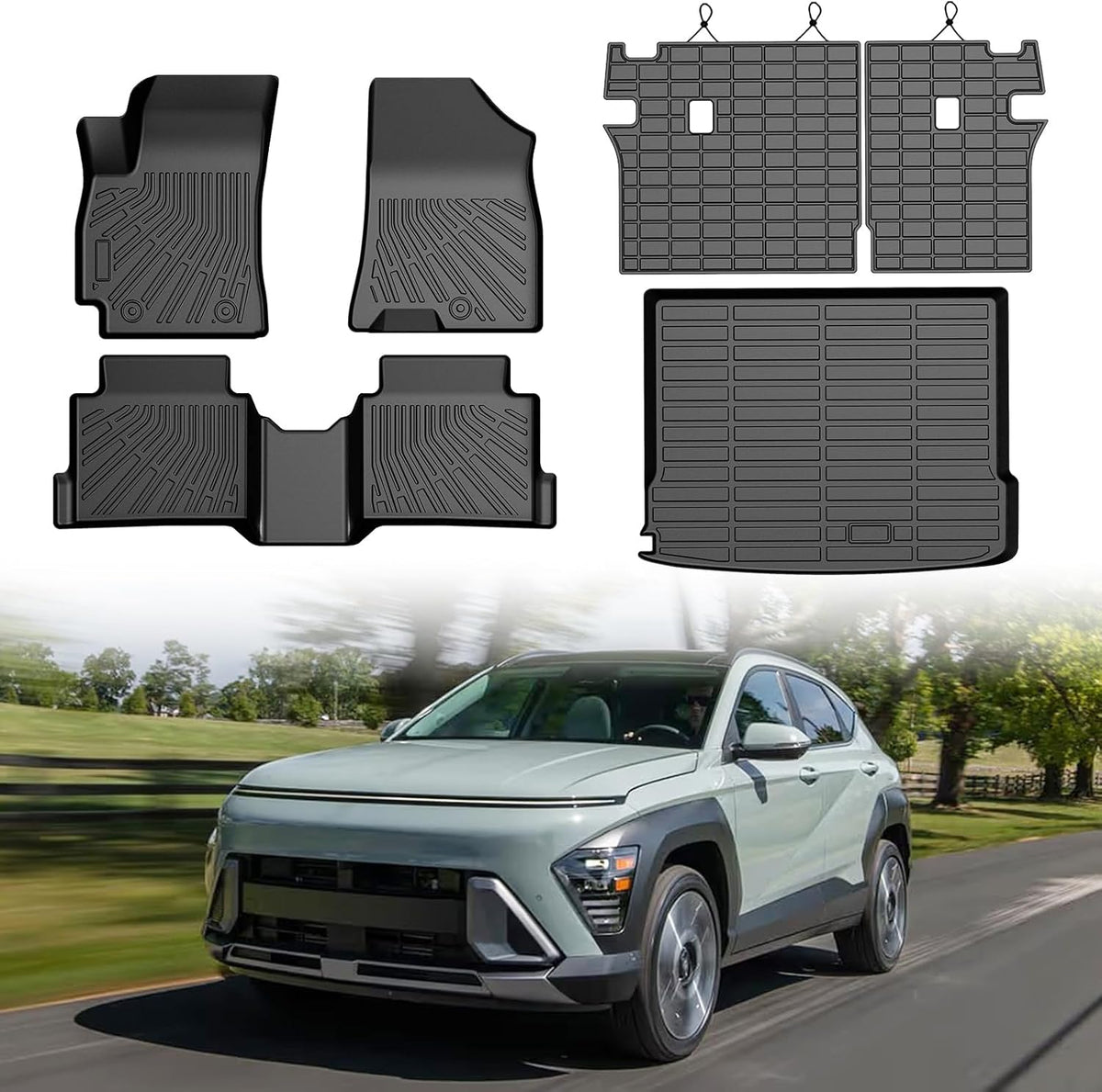 Mixsuper Floor mat for Tesla Model 3 Highland 2024 2025 2026 2027 mysite