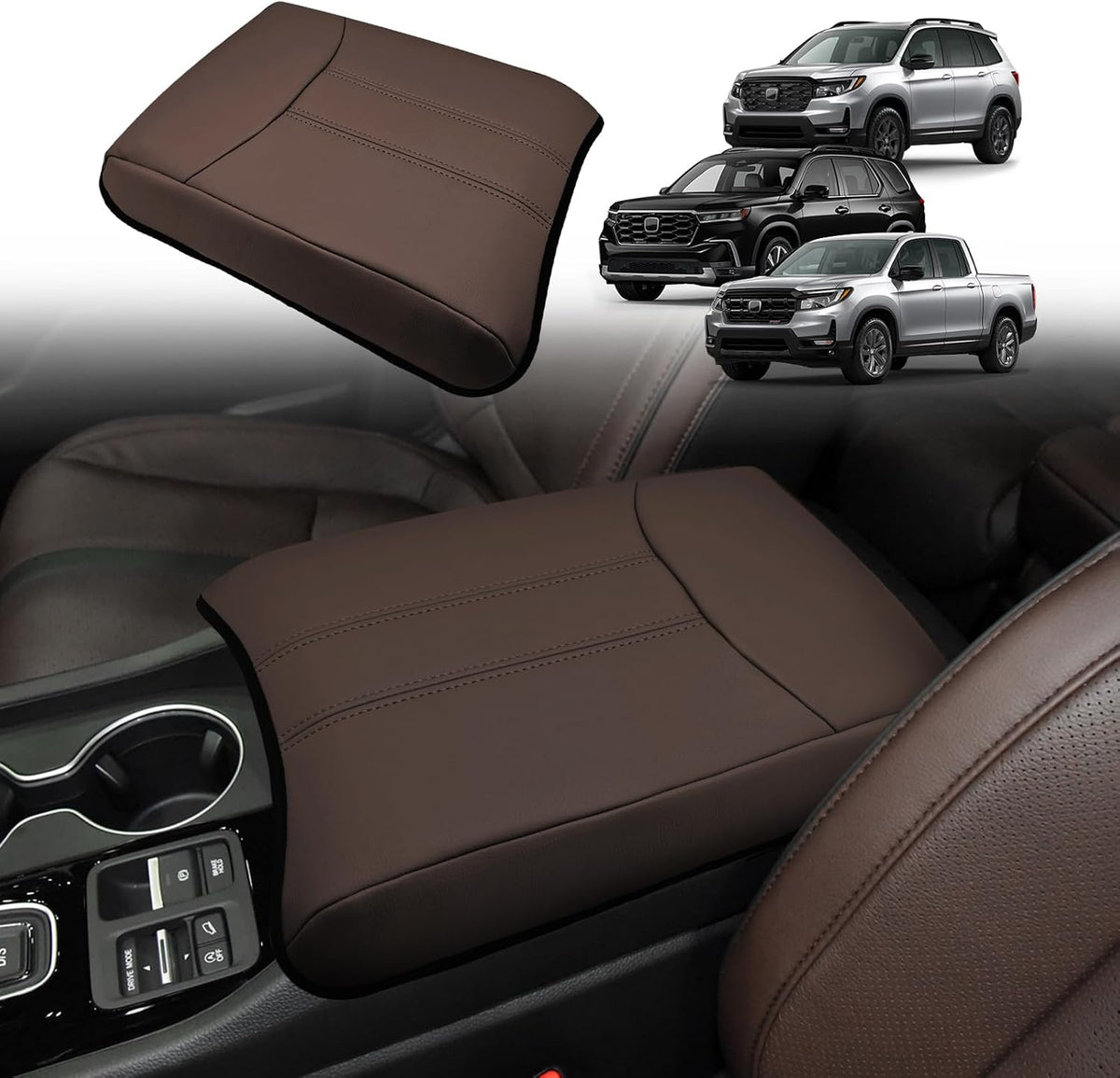 Armrest Cover for Silverado/Sierra 2019-2026, Regular Thick, Bench mysite