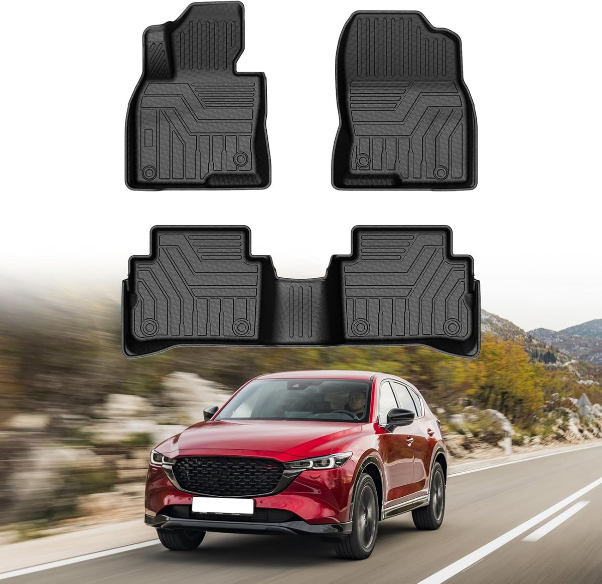 Mixsuper Floor mat for Tesla Model 3 Highland 2024 2025 2026 2027 mysite