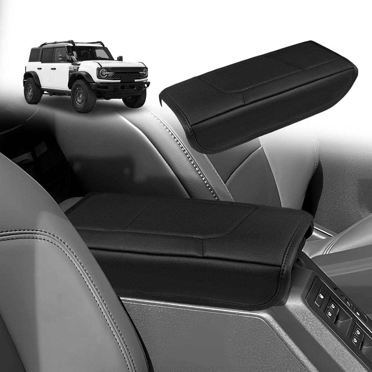 Armrest Cover for Silverado/Sierra 2019-2026, Regular Thick, Bench mysite