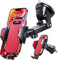 VANMASS Car Phone Holder 2026 Ultimate Military-Grade Strongest Suction & Clip Windshield Dashboard【Newest Best Strongest】 Cell Phone Automotive Dash Gauge Accents for iPhone 18 Pro Max 17 16 15 14 mysite
