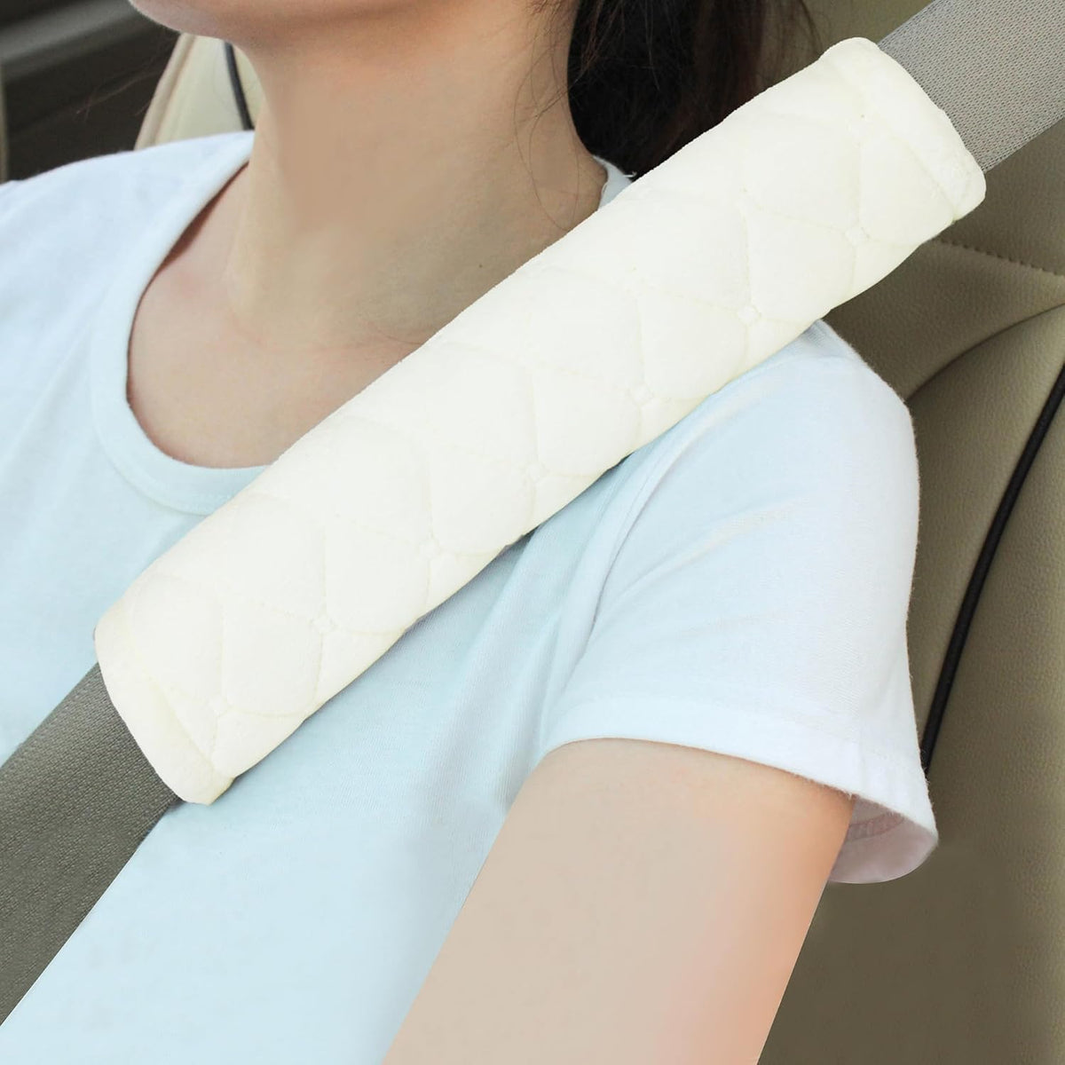 2 Pack Seat Belt Covers Soft Shoulder Pad for Cars & Backpack mysite