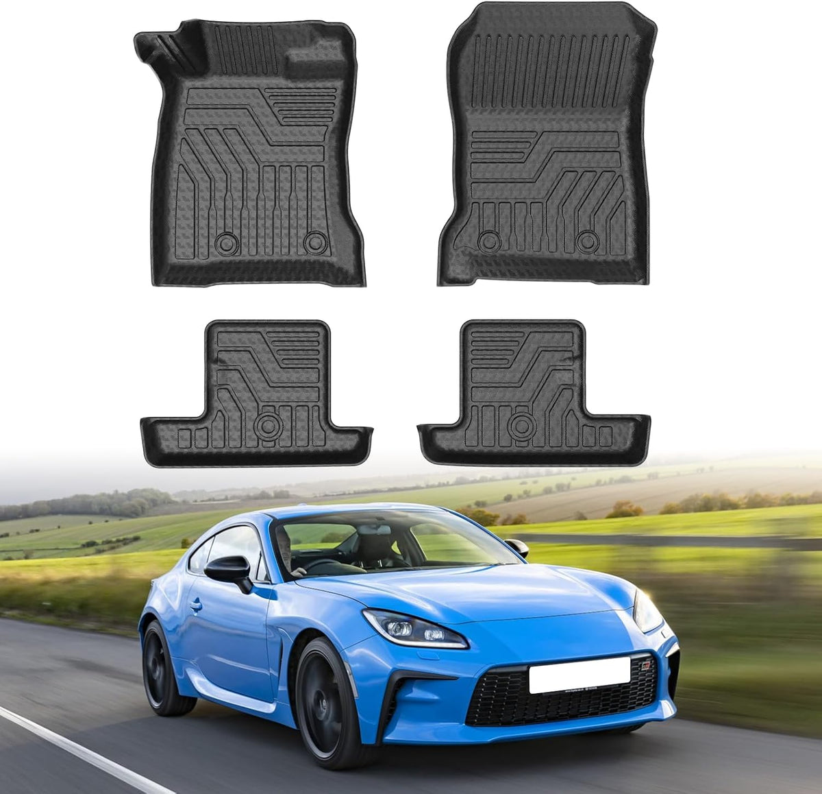 Mixsuper Floor mat for Tesla Model 3 Highland 2024 2025 2026 2027 mysite