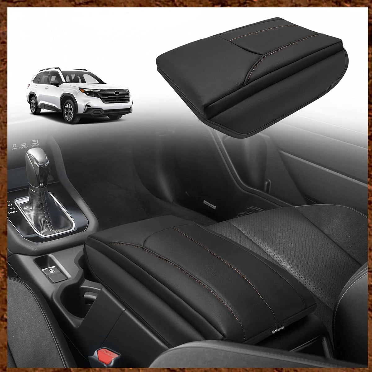 Armrest Cover for Silverado/Sierra 2019-2026, Regular Thick, Bench mysite