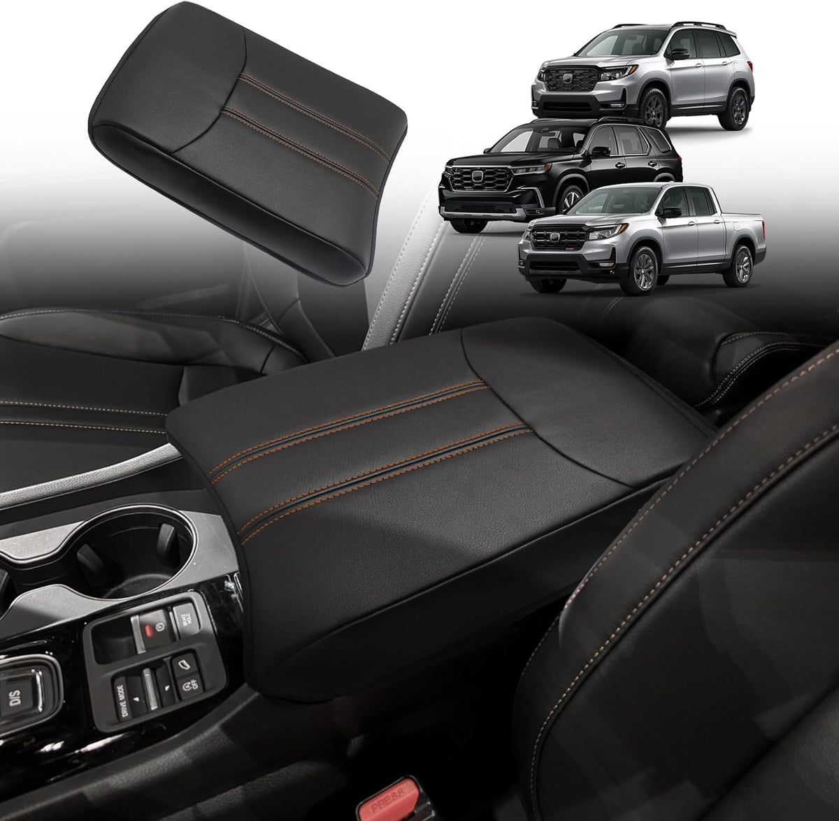 Armrest Cover for Silverado/Sierra 2019-2026, Regular Thick, Bench mysite