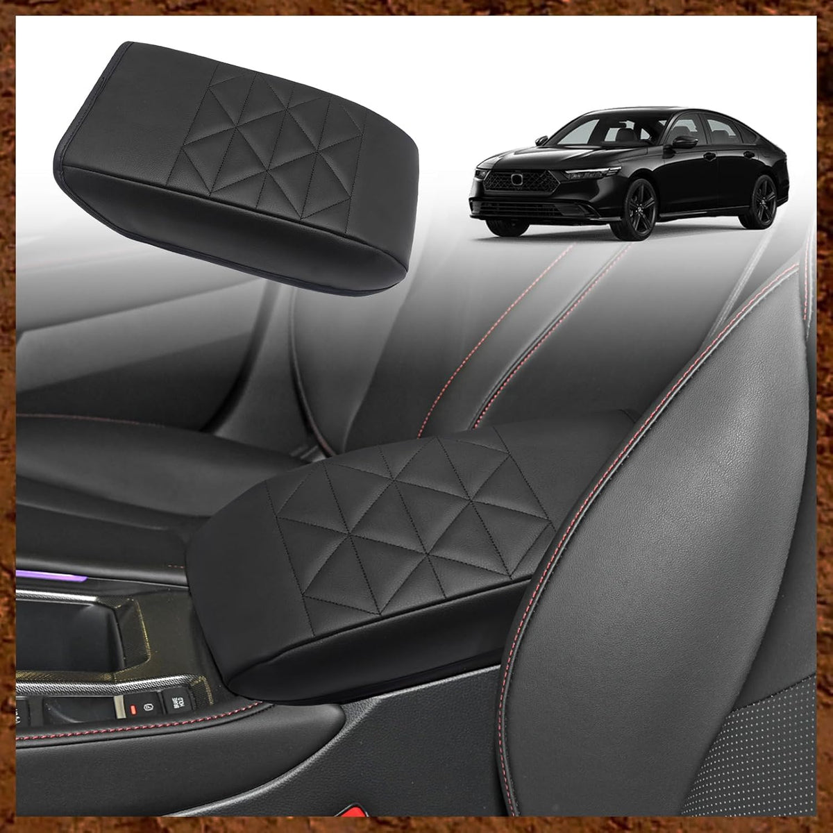 Armrest Cover for Silverado/Sierra 2019-2026, Regular Thick, Bench mysite