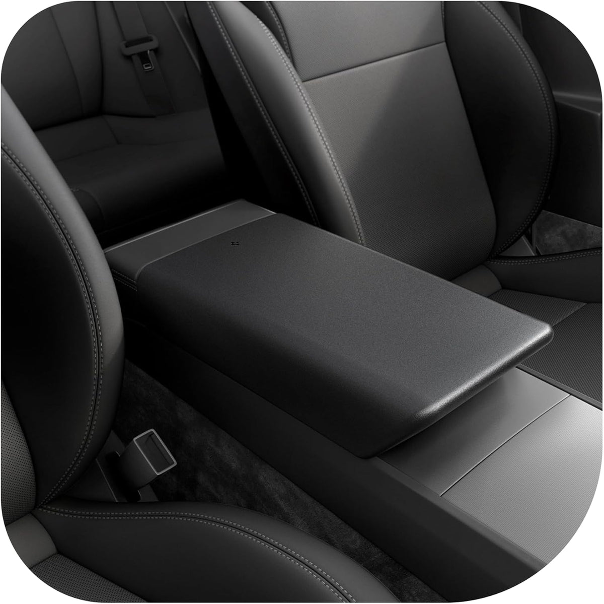 Spigen Armrest Cover for Tesla Model Y Juniper & YL & 3 Highland - Black mysite