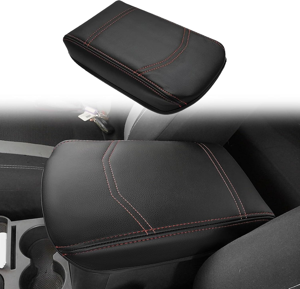 Armrest Cover for Silverado/Sierra 2019-2026, Regular Thick, Bench mysite