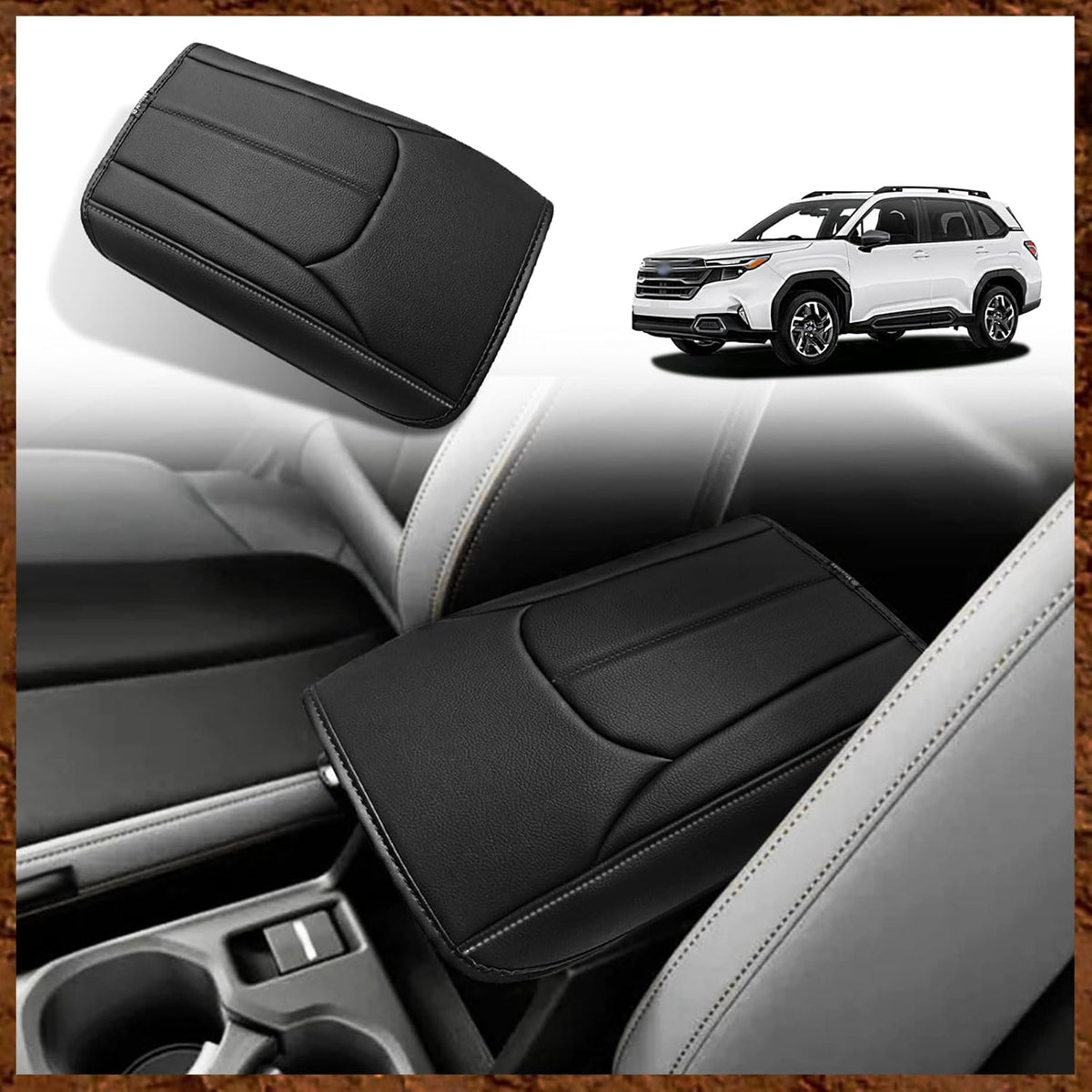 Armrest Cover for Silverado/Sierra 2019-2026, Regular Thick, Bench mysite