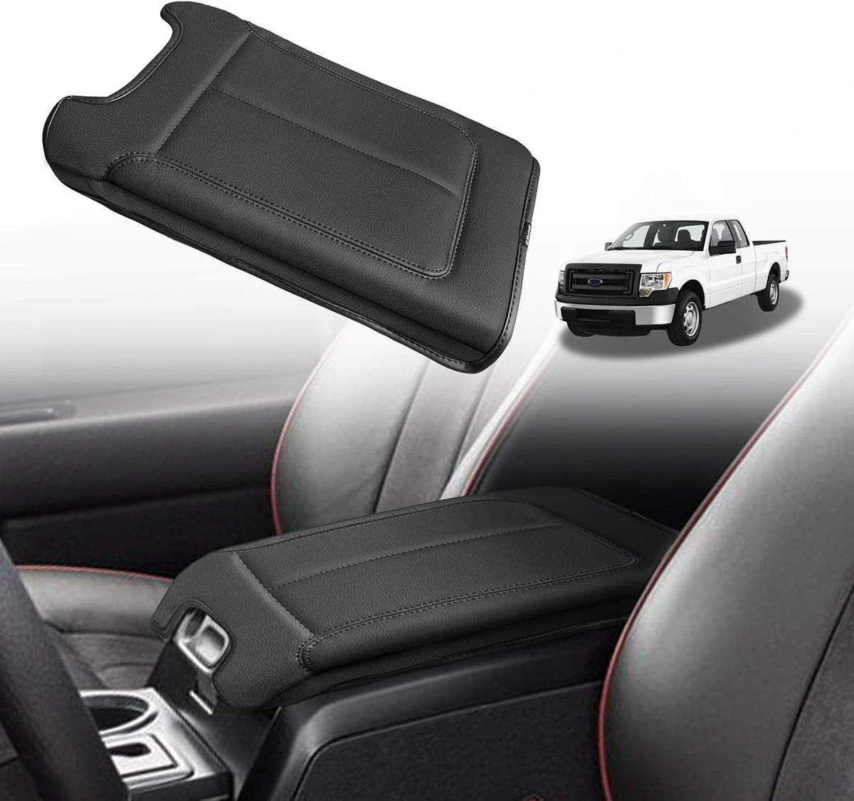 Armrest Cover for Silverado/Sierra 2019-2026, Regular Thick, Bench mysite