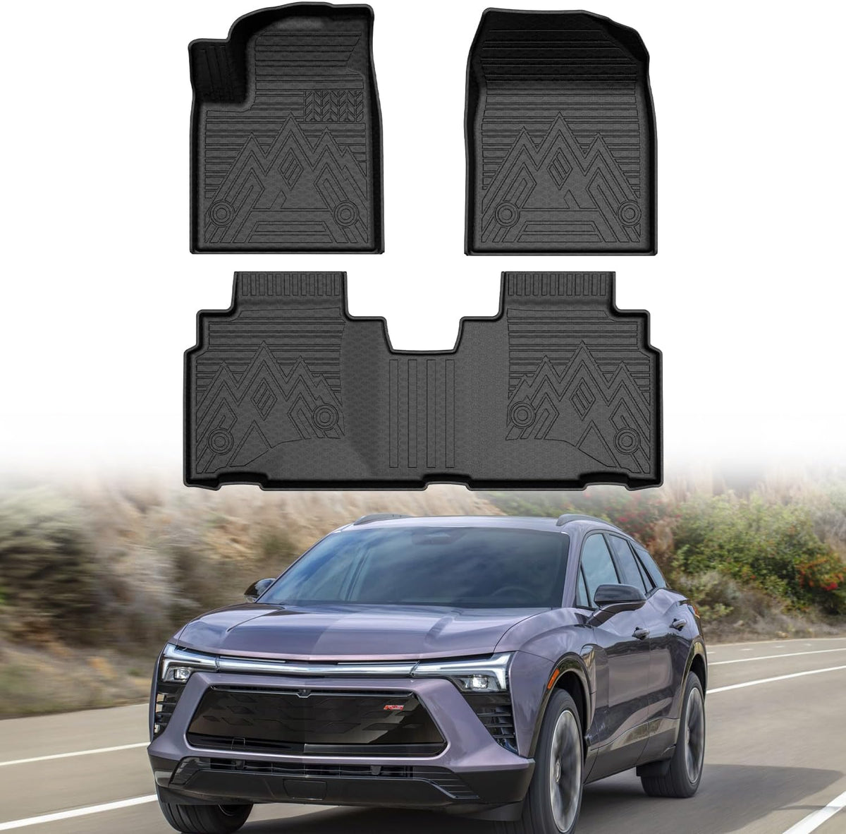 Mixsuper Floor mat for Tesla Model 3 Highland 2024 2025 2026 2027 mysite