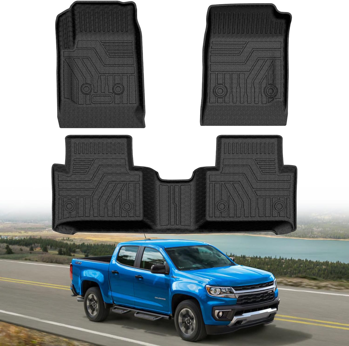 Mixsuper Floor mat for Tesla Model 3 Highland 2024 2025 2026 2027 mysite