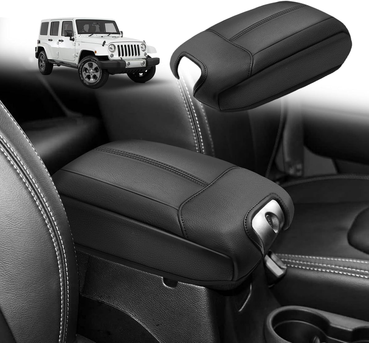 Armrest Cover for Silverado/Sierra 2019-2026, Regular Thick, Bench mysite