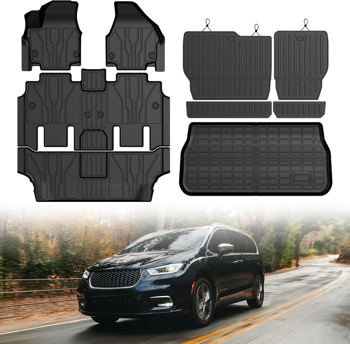 Mixsuper Floor mat for Tesla Model 3 Highland 2024 2025 2026 2027 mysite